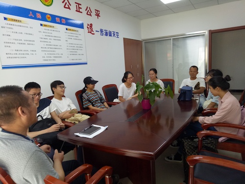 8月14日，电子竞技博彩
节水宣传小分队赴由拳社区详细了解五水共治情况2